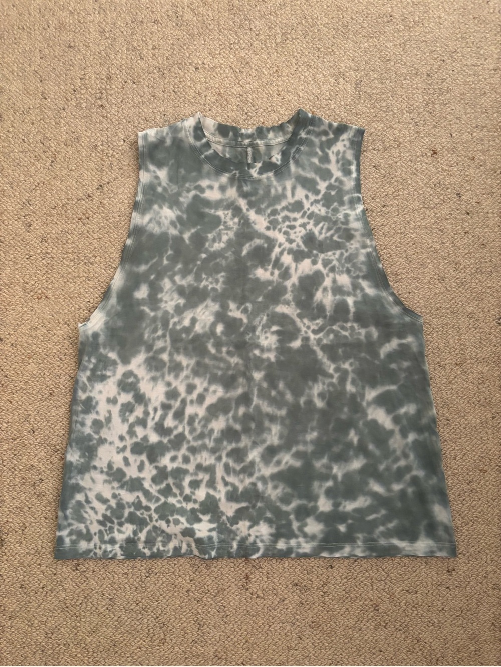 Lululemon Athletica Tie Dye All Yours Cotton Tank EUC L